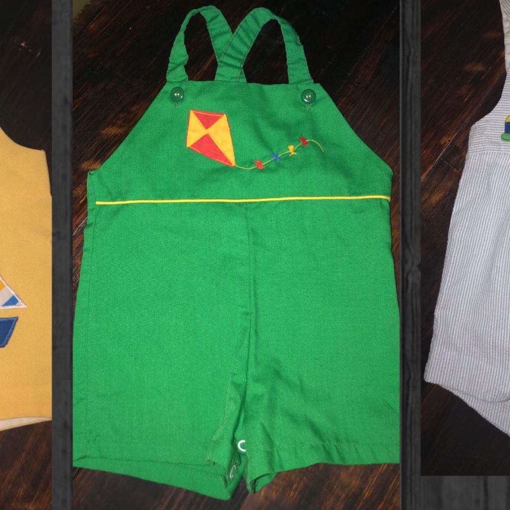 Size 24 months Wonderalls Kite Vintage Baby Boy HTF Rare Classic